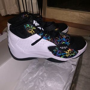 Nike Air Jordan Zion 2 Graffiti Noah White Black Multicolor